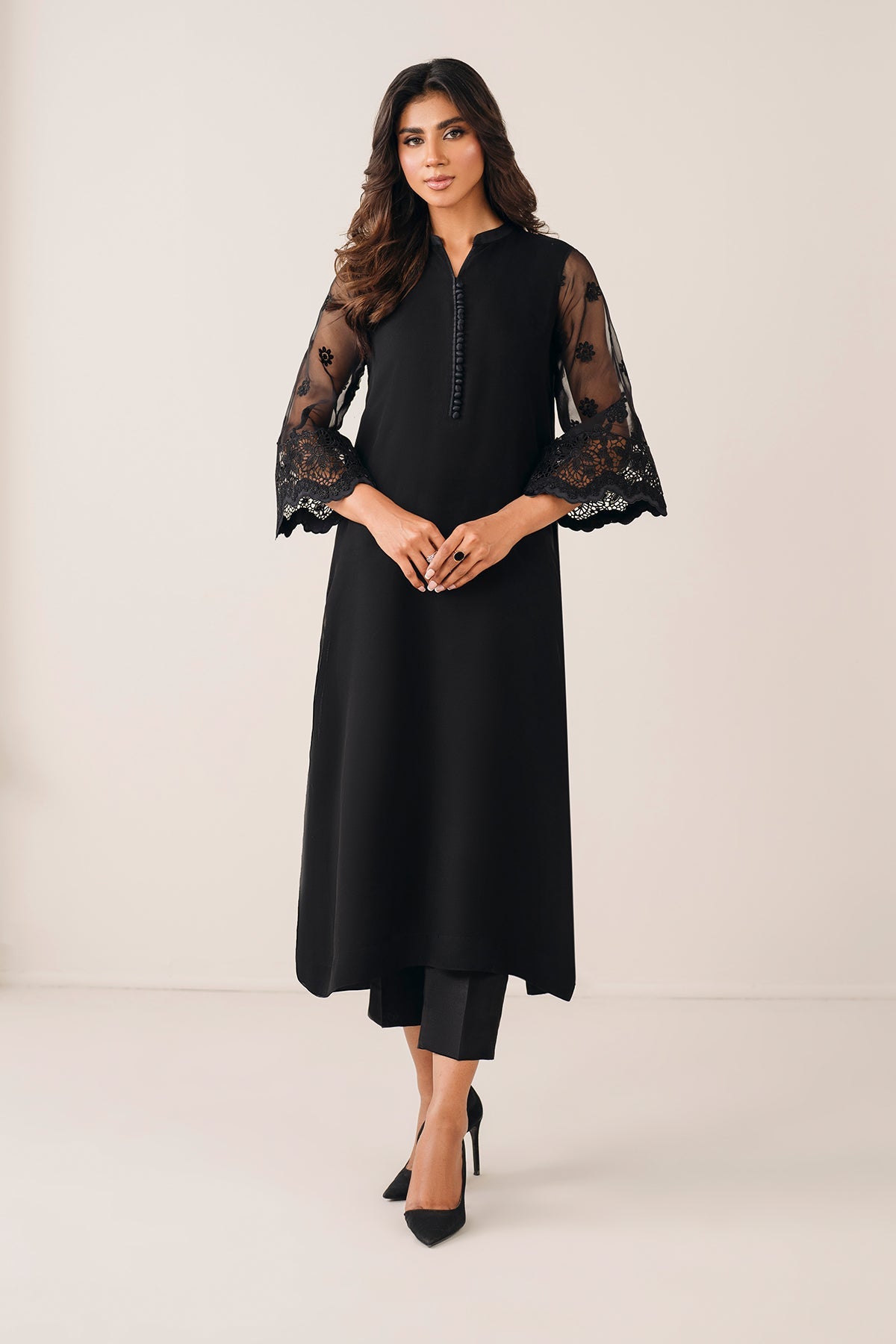 Baroque - Embroidered Chiffon PR-1129