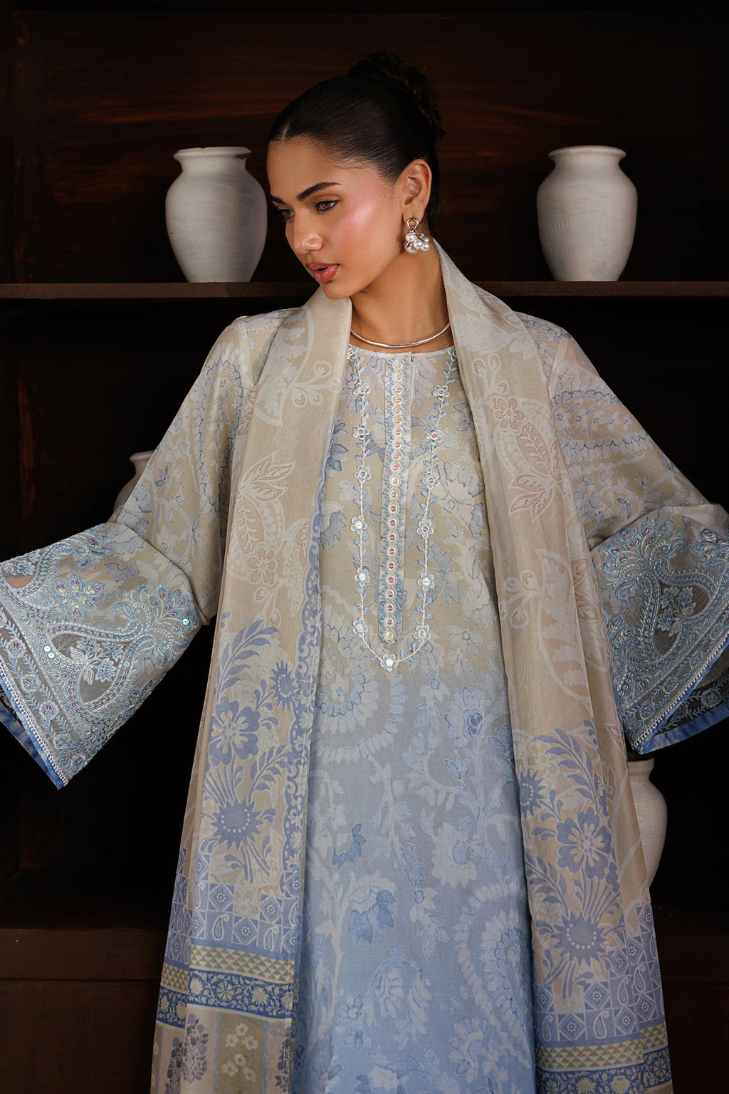 Baroque - Embroidered Lawn UF-4524