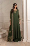Iznik - Ue-416 Embroidered Chiffon