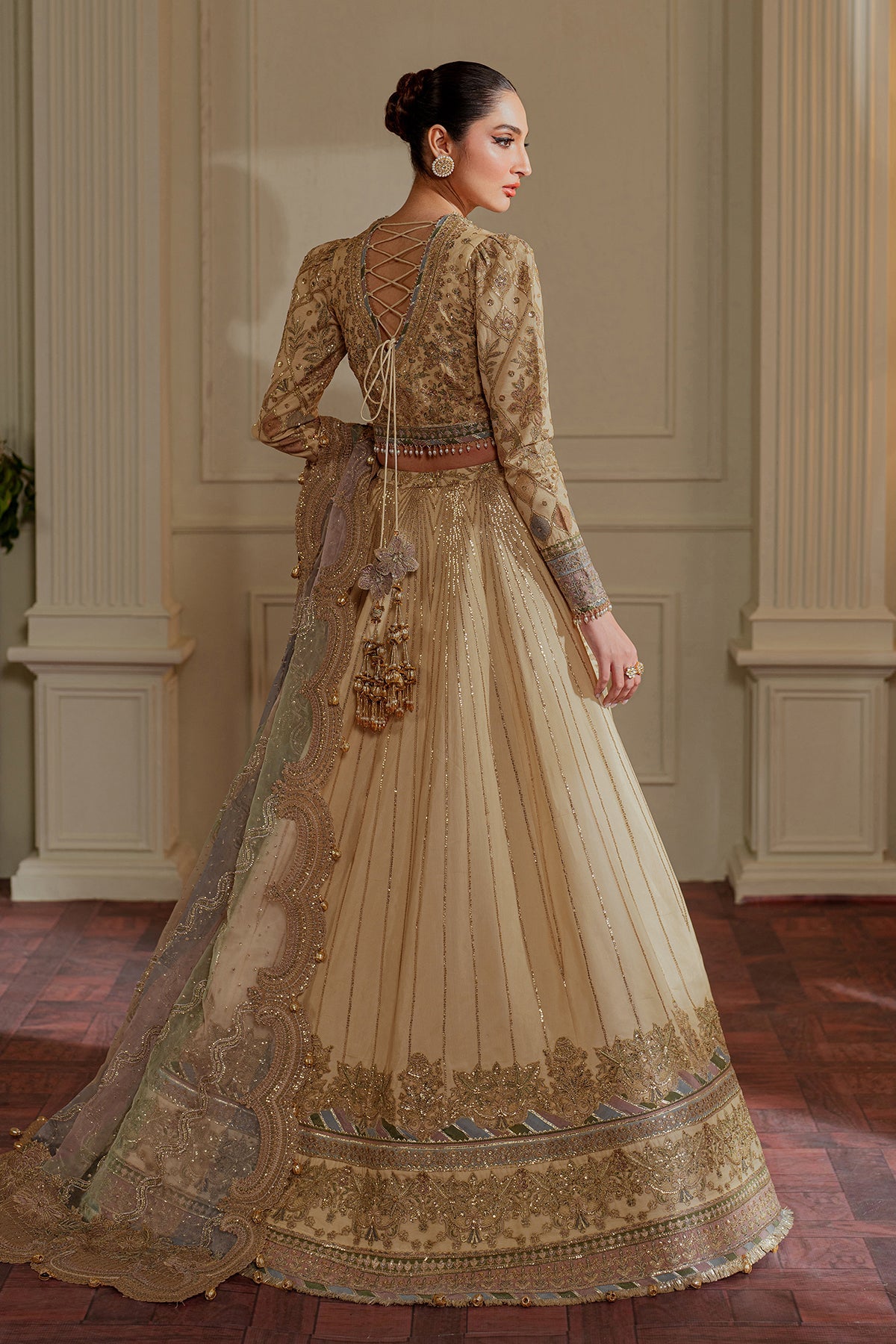 Baroque - Embroidered Net Ch13-06 Unstitched
