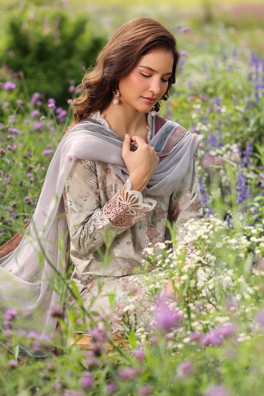 Baroque - Embroidered Lawn UF-4225