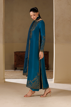 Iznik - Ue-731 Embroidered Ramen Silk