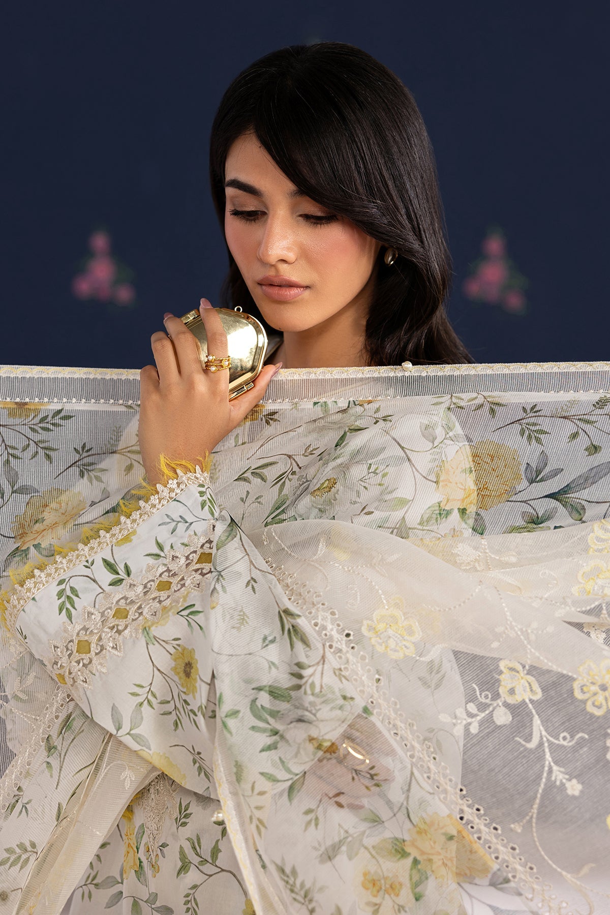 Baroque - Embroidered Lawn UF-4460