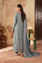 Iznik - Ipf-10  Embroidered Printed Linen
