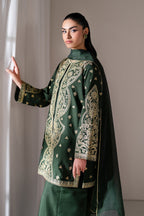 Baroque - Embroidered Raw Silk SF-4139