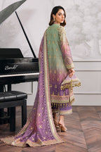 Baroque - Embroidered Chiffon Ch12-08 Unstitched