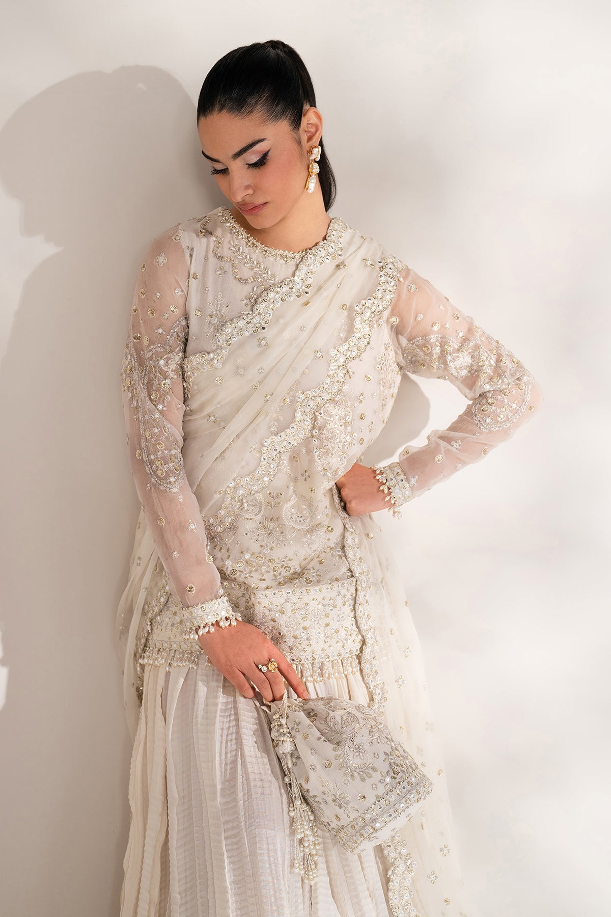 Baroque - Embroidered Chiffon SF-4140