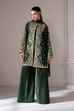 Baroque - Embroidered Raw Silk UF-4139