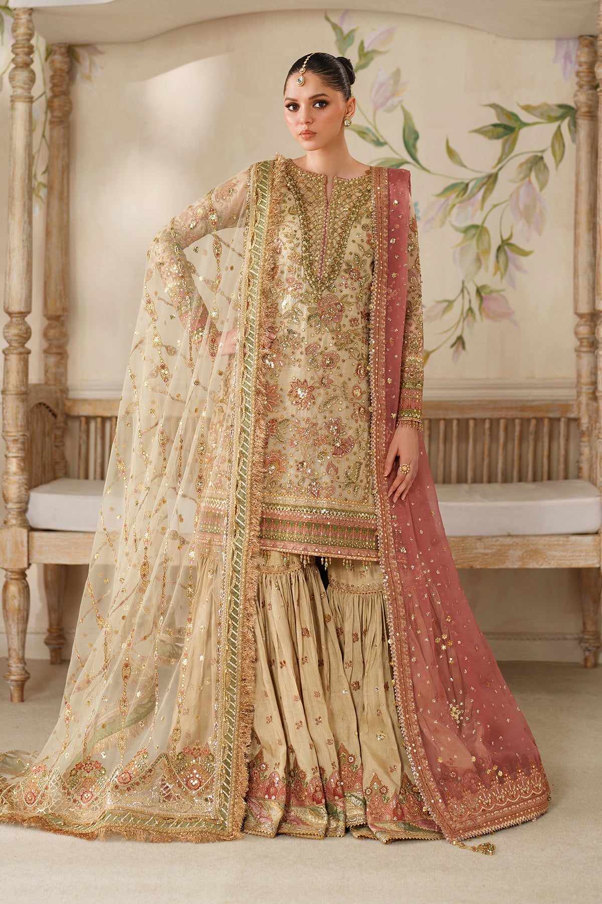 Baroque - Embroidered Net Ch14-02 Unstitched