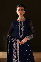 Iznik - Iv-76  Embroidered Velvet