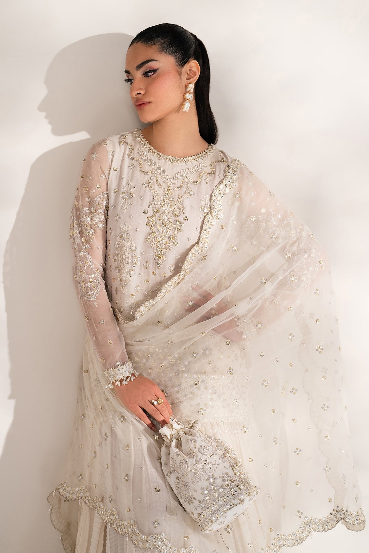 Baroque - Embroidered Chiffon SF-4140