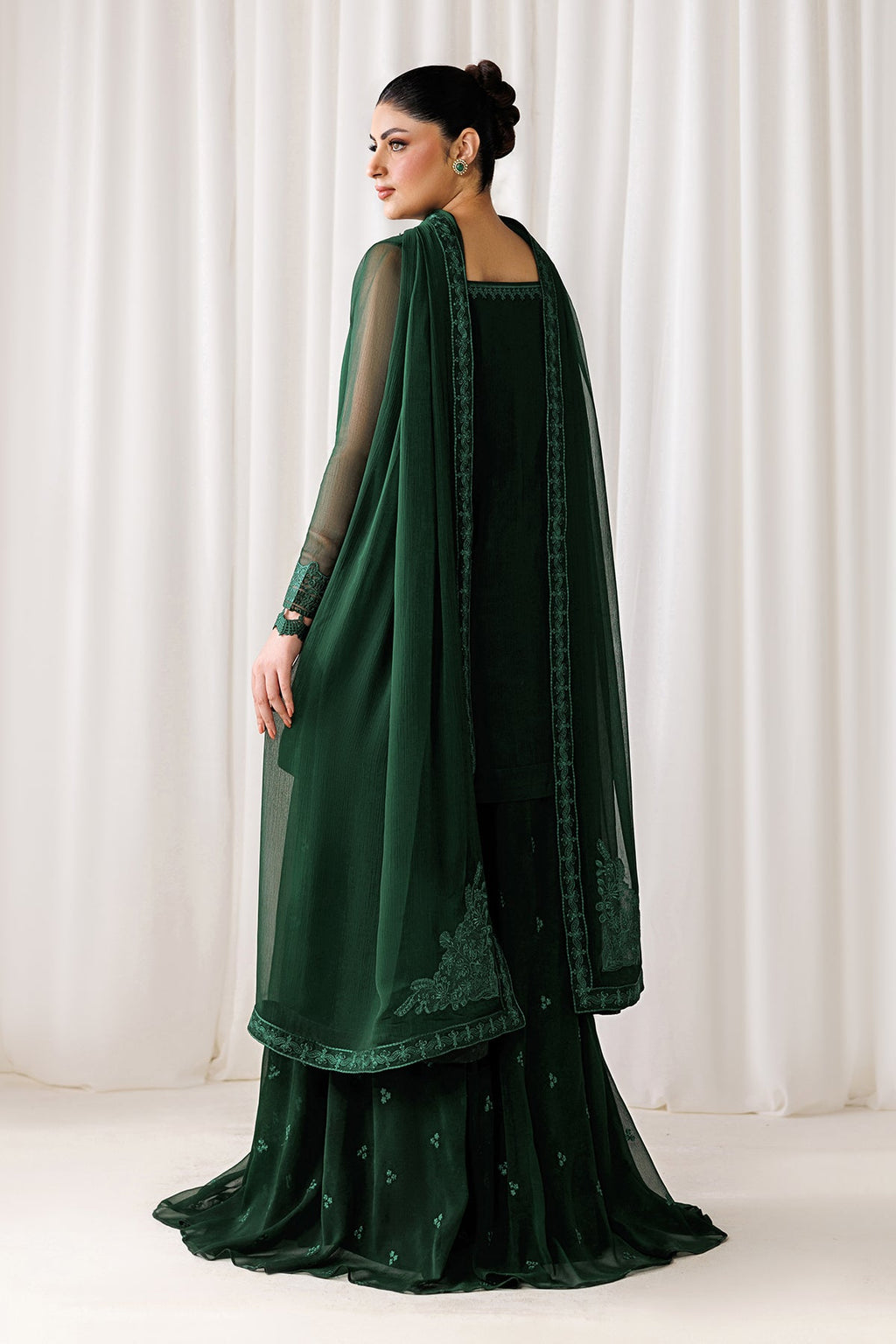 Baroque - Plain Chiffon Dupatta-110