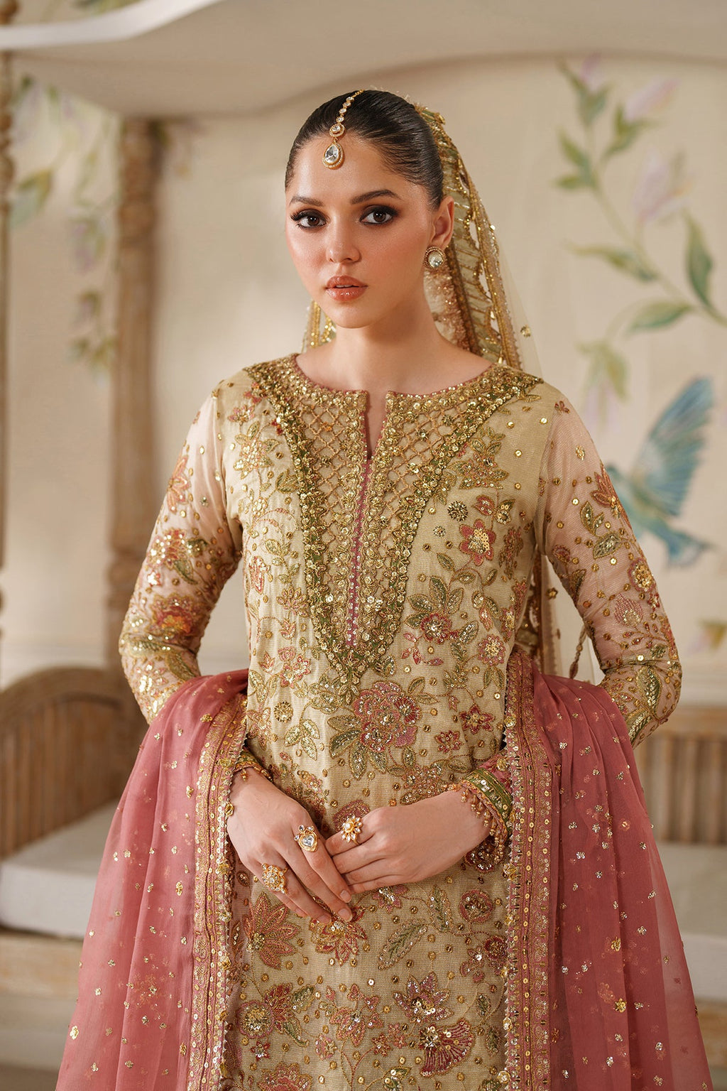 Baroque - Embroidered Net Ch14-02 Unstitched