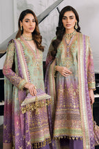 Baroque - Embroidered Chiffon Ch12-08 Stitched