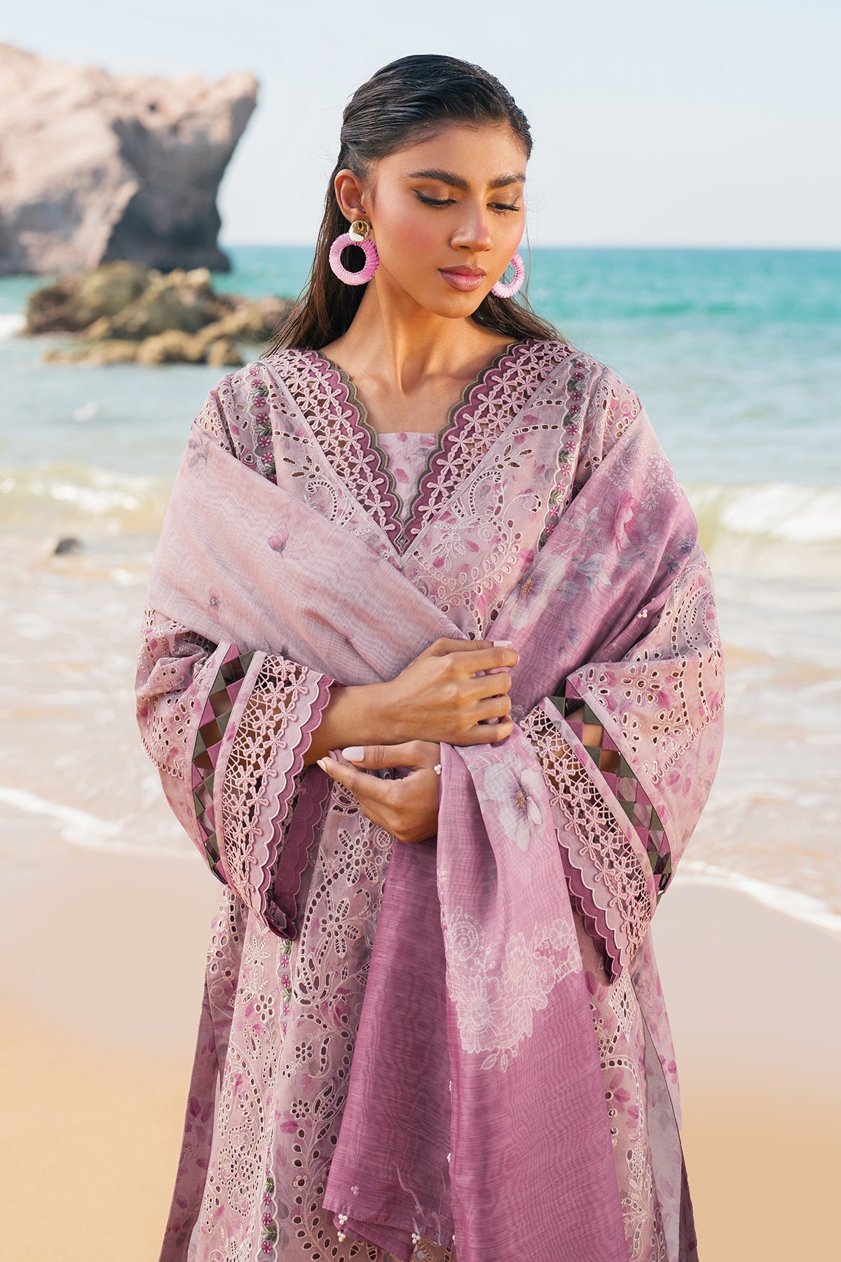 Baroque - Embroidered Lawn UF-4114