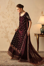 Baroque - Embroidered Velvet UF-4313
