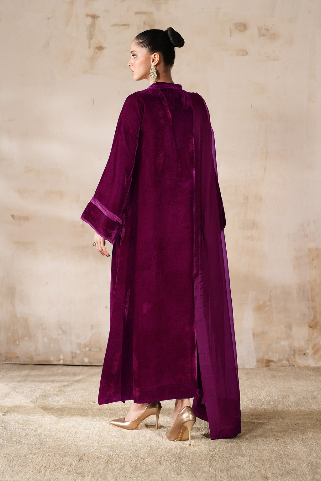 Baroque - Plain Chiffon Dupatta 97