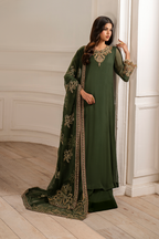 Iznik - Ue-416 Embroidered Chiffon