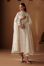 Baroque - Embroidered Raw Silk SF-4434