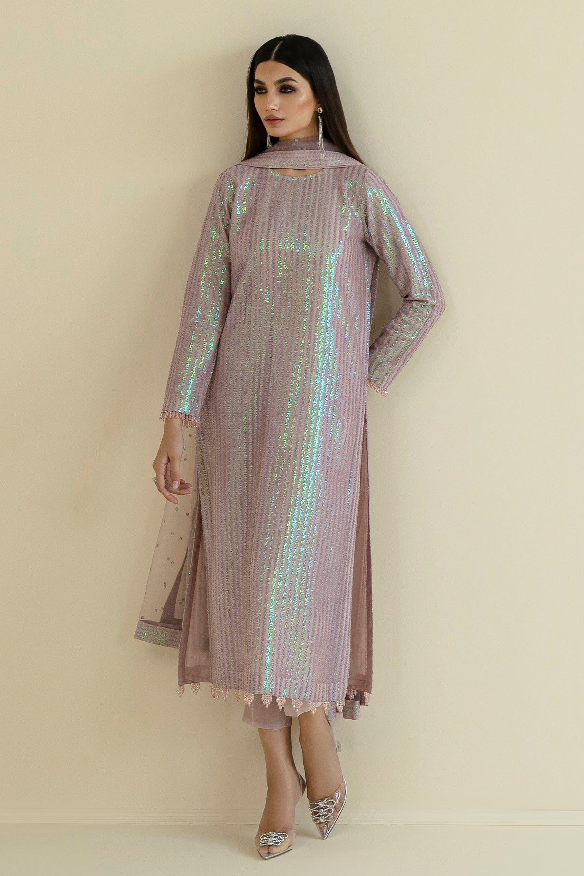 Baroque - Embroidered Net SF-384