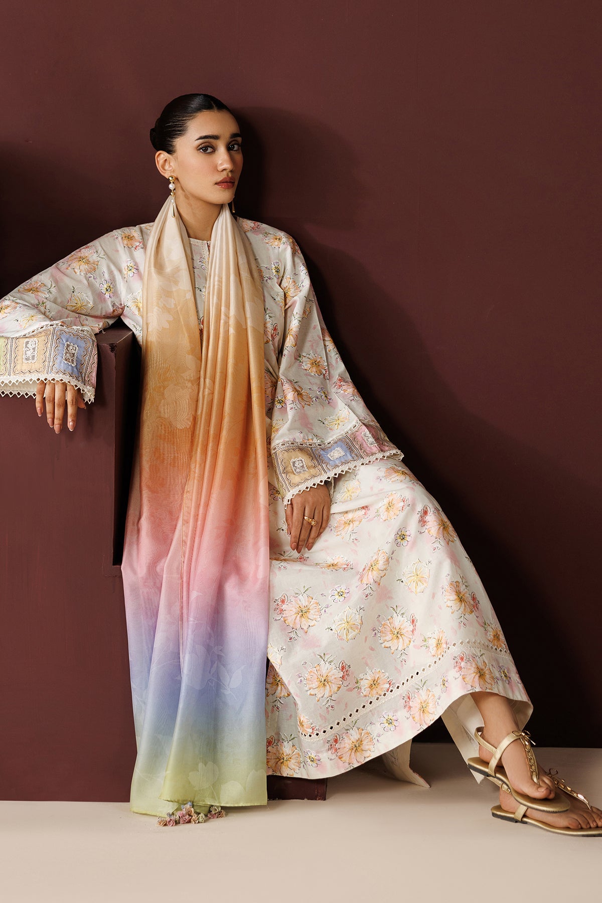 Baroque - Embroidered PRinted Lawn PR-1260