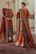 Baroque - Embroidered Net Ch13-01 Stitched
