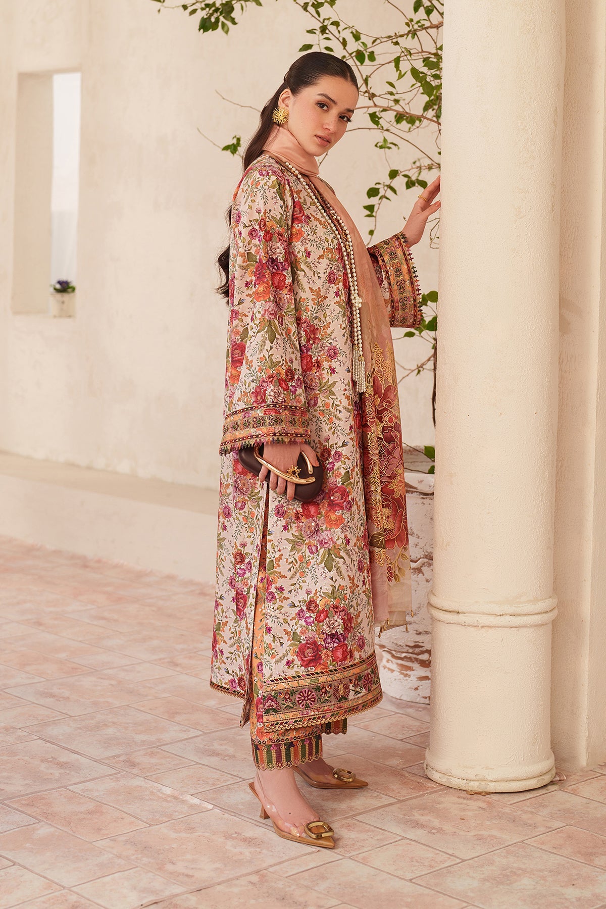 Baroque - Embroidered Lawn UF-4407