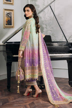 Baroque - Embroidered Chiffon Ch12-08 Stitched