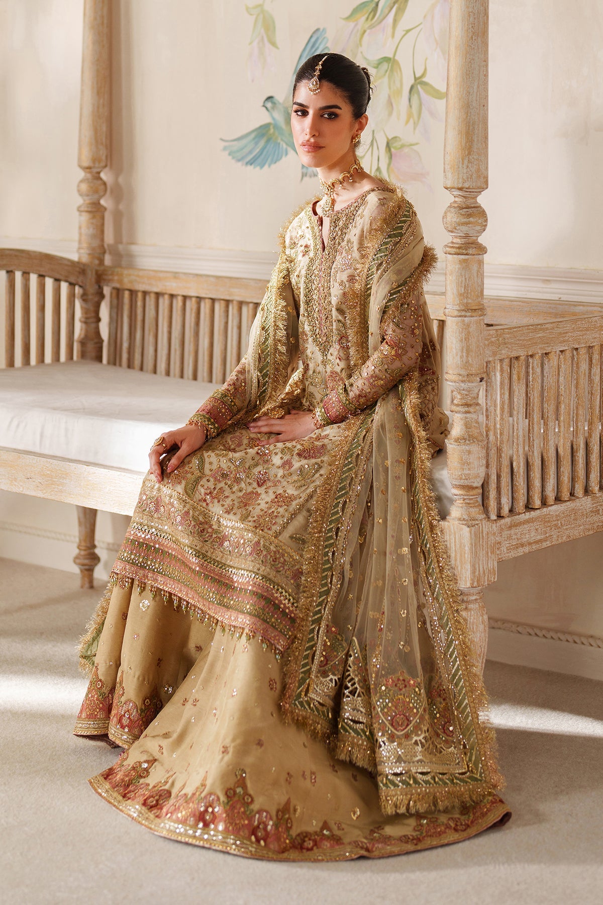 Baroque - Embroidered Net Ch14-02 Unstitched