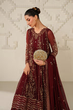 Iznik - Ue-622 Embroidered Chiffon
