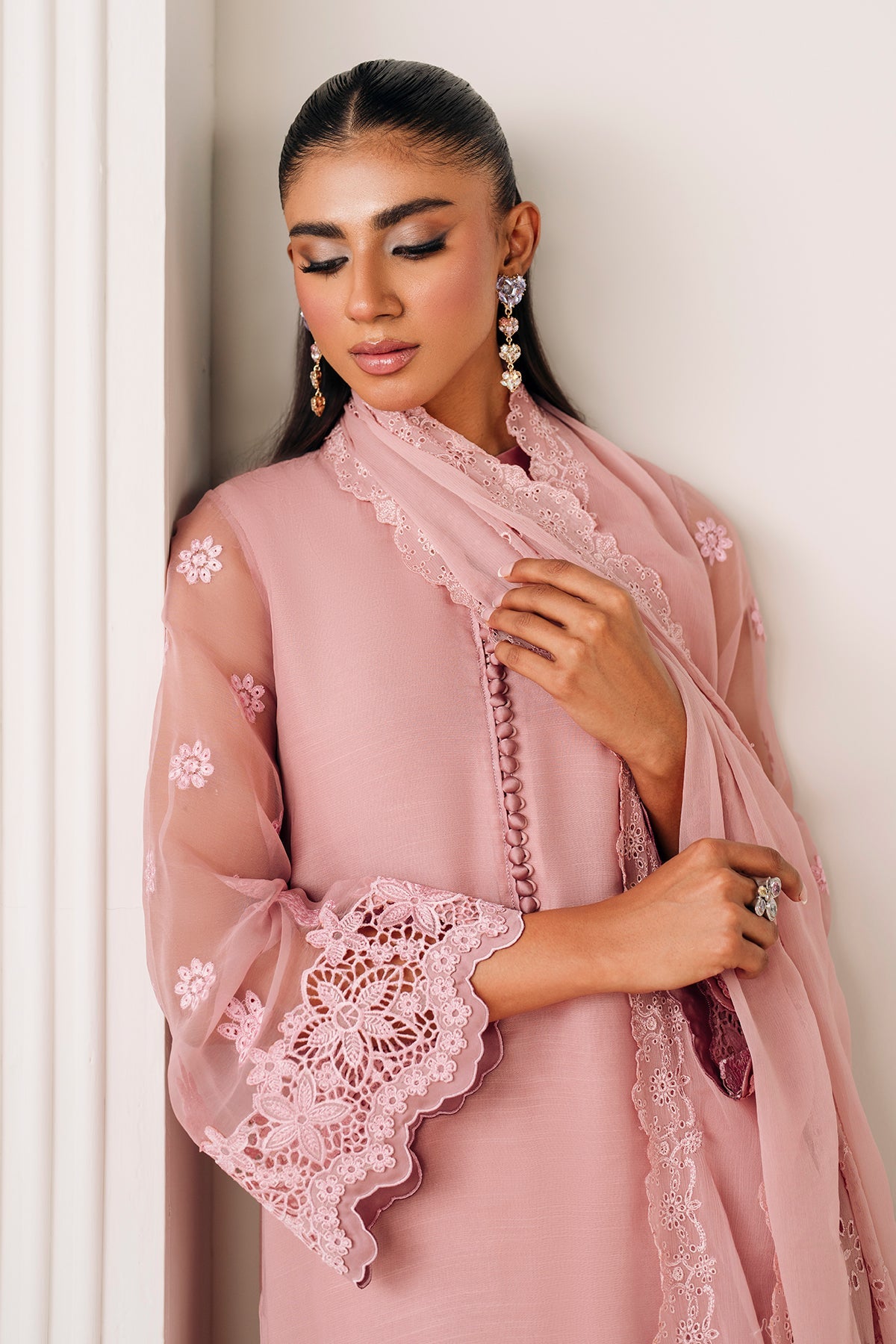Baroque - Embroidered Chiffon PR-1131