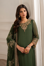 Iznik - Ue-416 Embroidered Chiffon