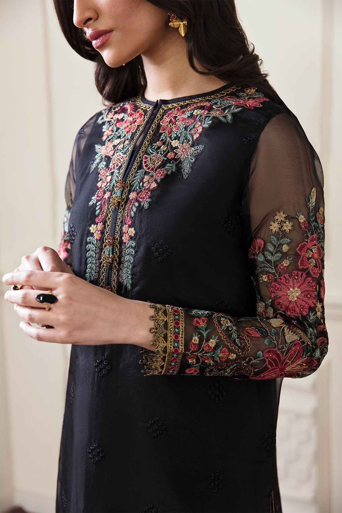 Baroque - Embroidered Organza SF-290