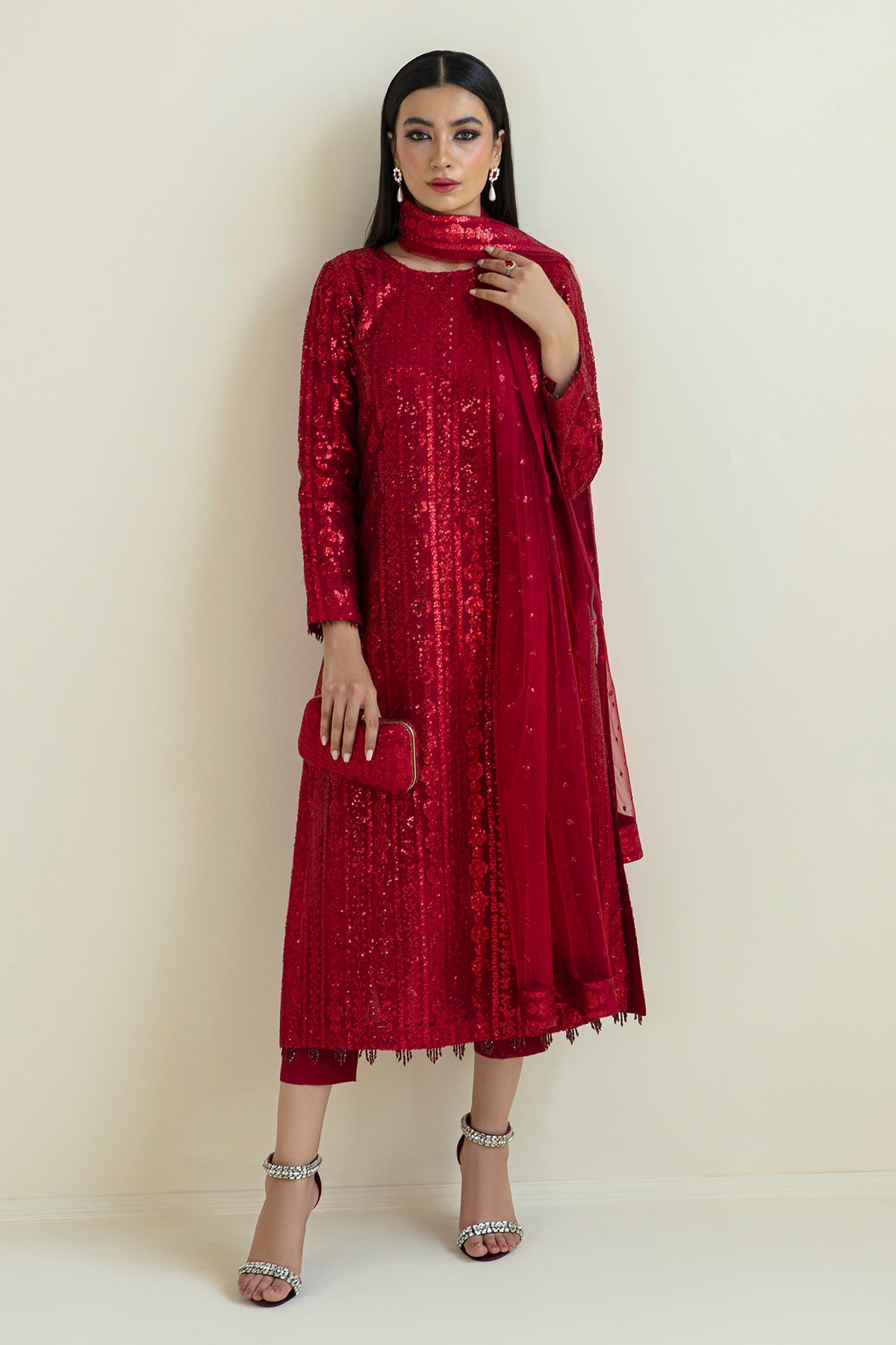 Baroque - Embroidered Net UF-385