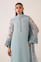 Baroque - Embroidered Chiffon Dupatta 75