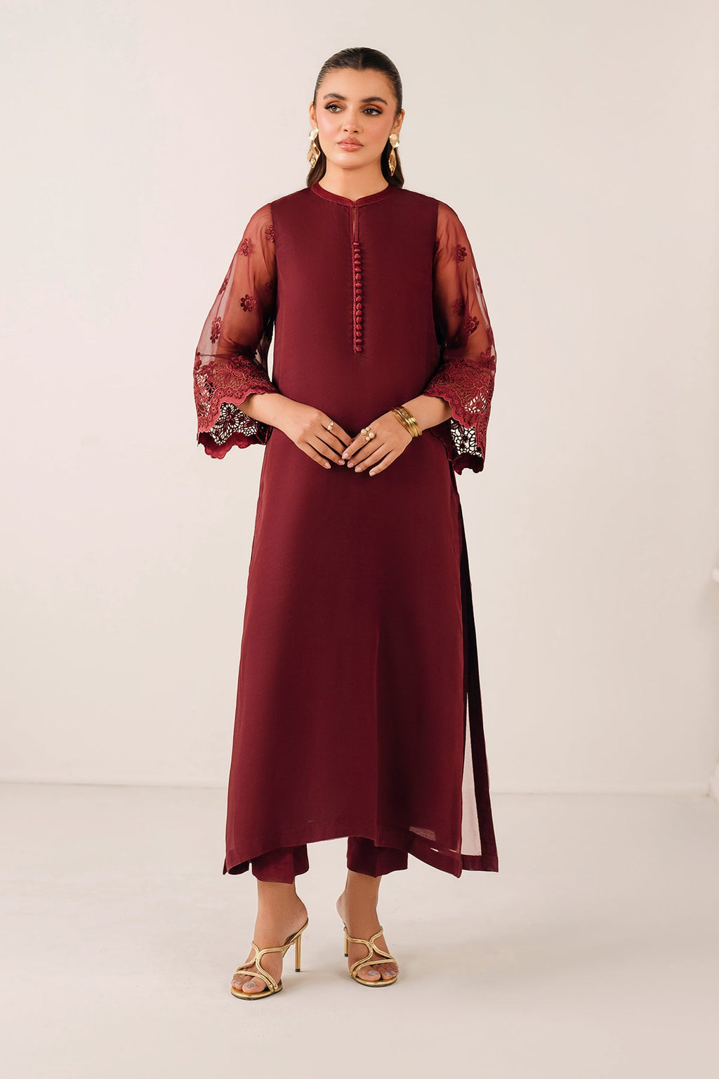 Baroque - Embroidered Chiffon PR-1133