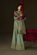 Iznik - Iv-73  Embroidered Velvet