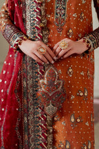 Baroque - Embroidered Net Ch13-01 Stitched