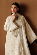 Baroque - Embroidered Raw Silk UF-4434