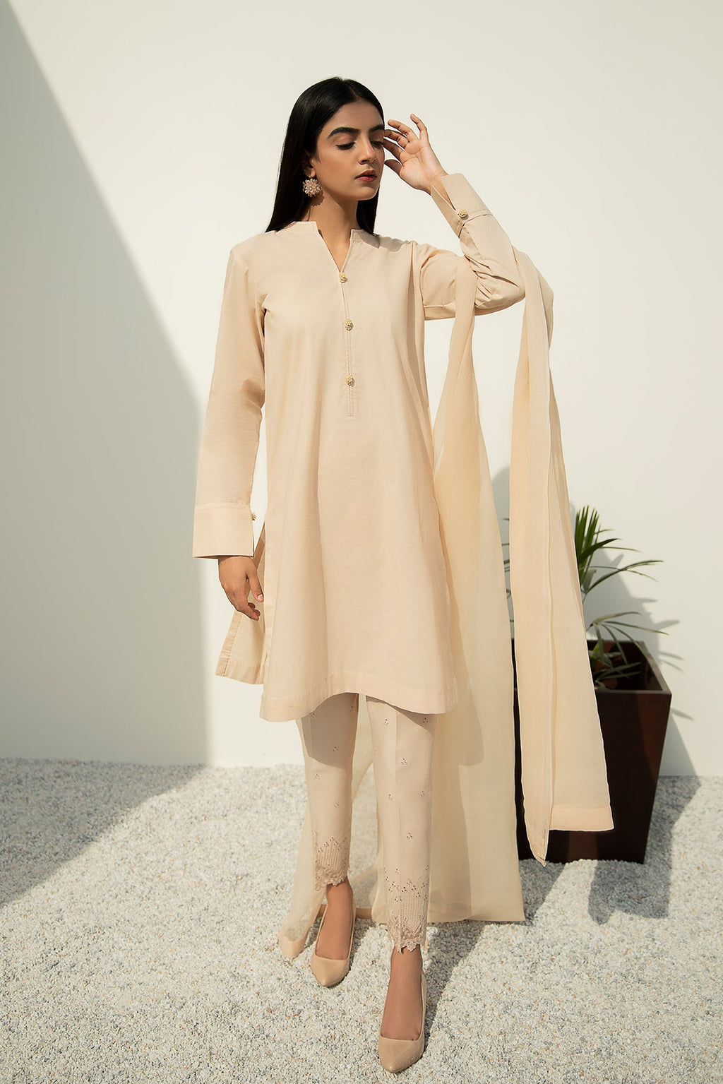 Baroque - Chiffon Dupatta-07