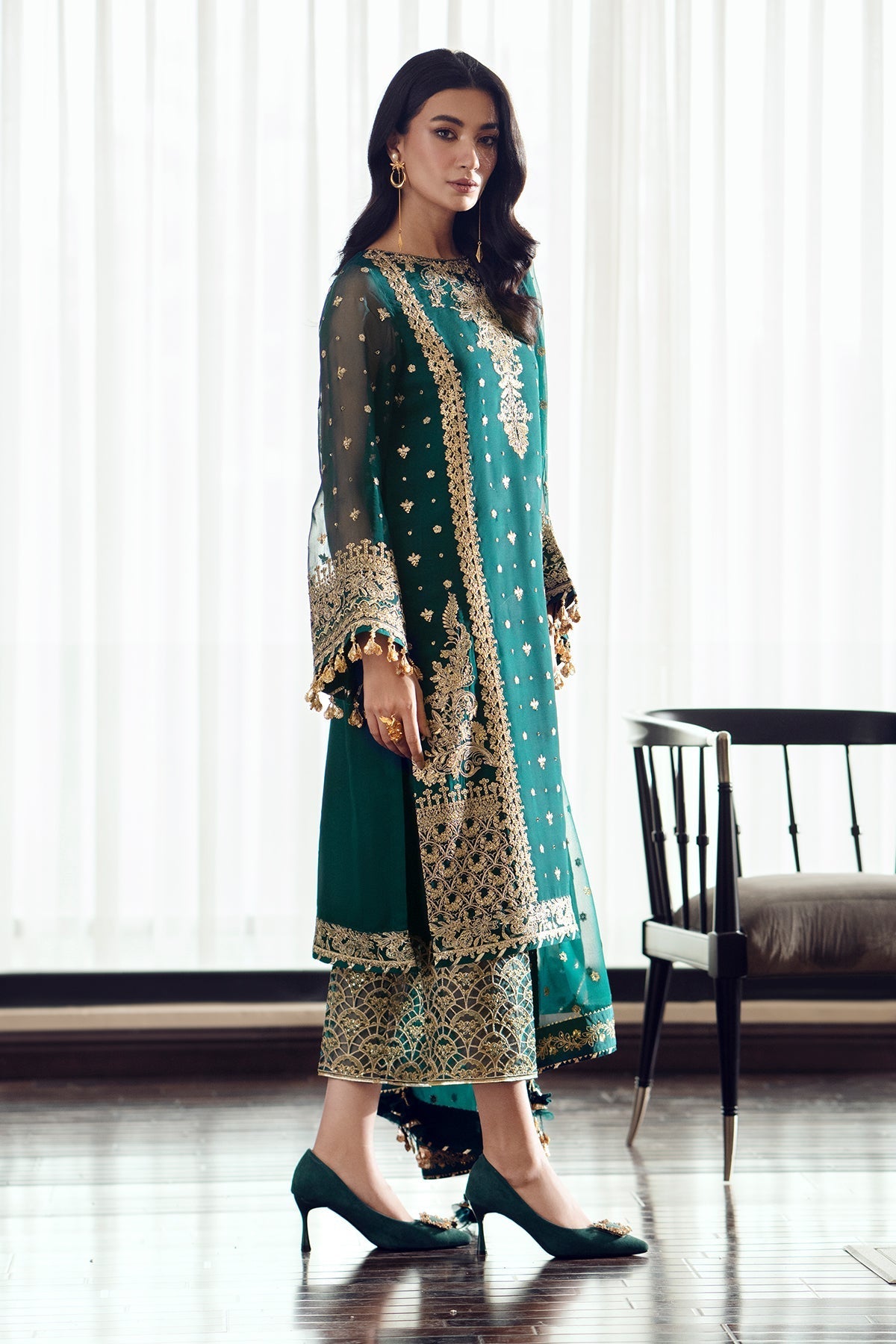 Baroque - Embroidered Chiffon SF-505