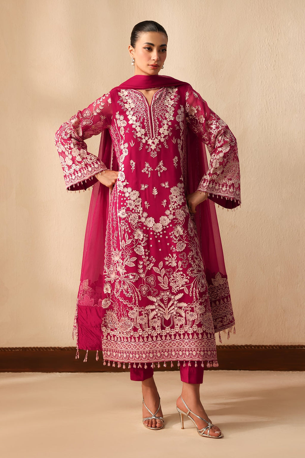 Baroque - Embroidered Chiffon SF-4491