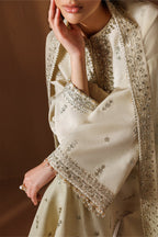 Baroque - Embroidered Raw Silk SF-4434