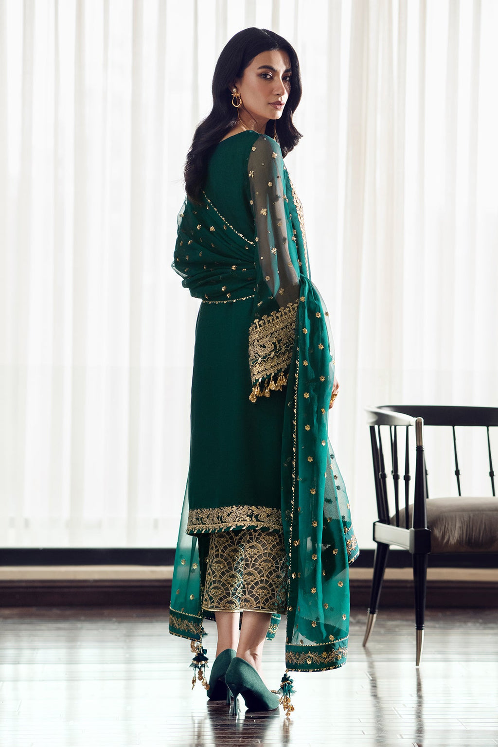 Baroque - Embroidered Chiffon UF-505