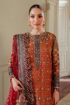 Baroque - Embroidered Net Ch13-01 Stitched