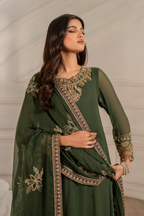 Iznik - Ue-416 Embroidered Chiffon