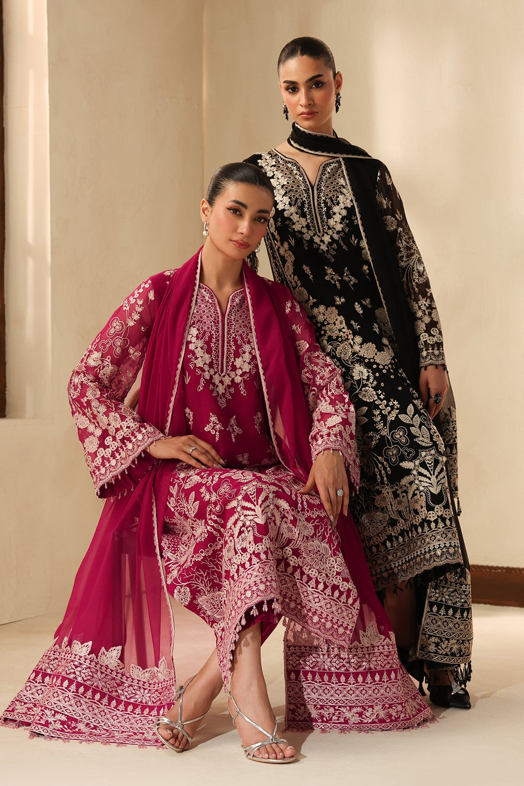 Baroque - Embroidered Chiffon SF-4491