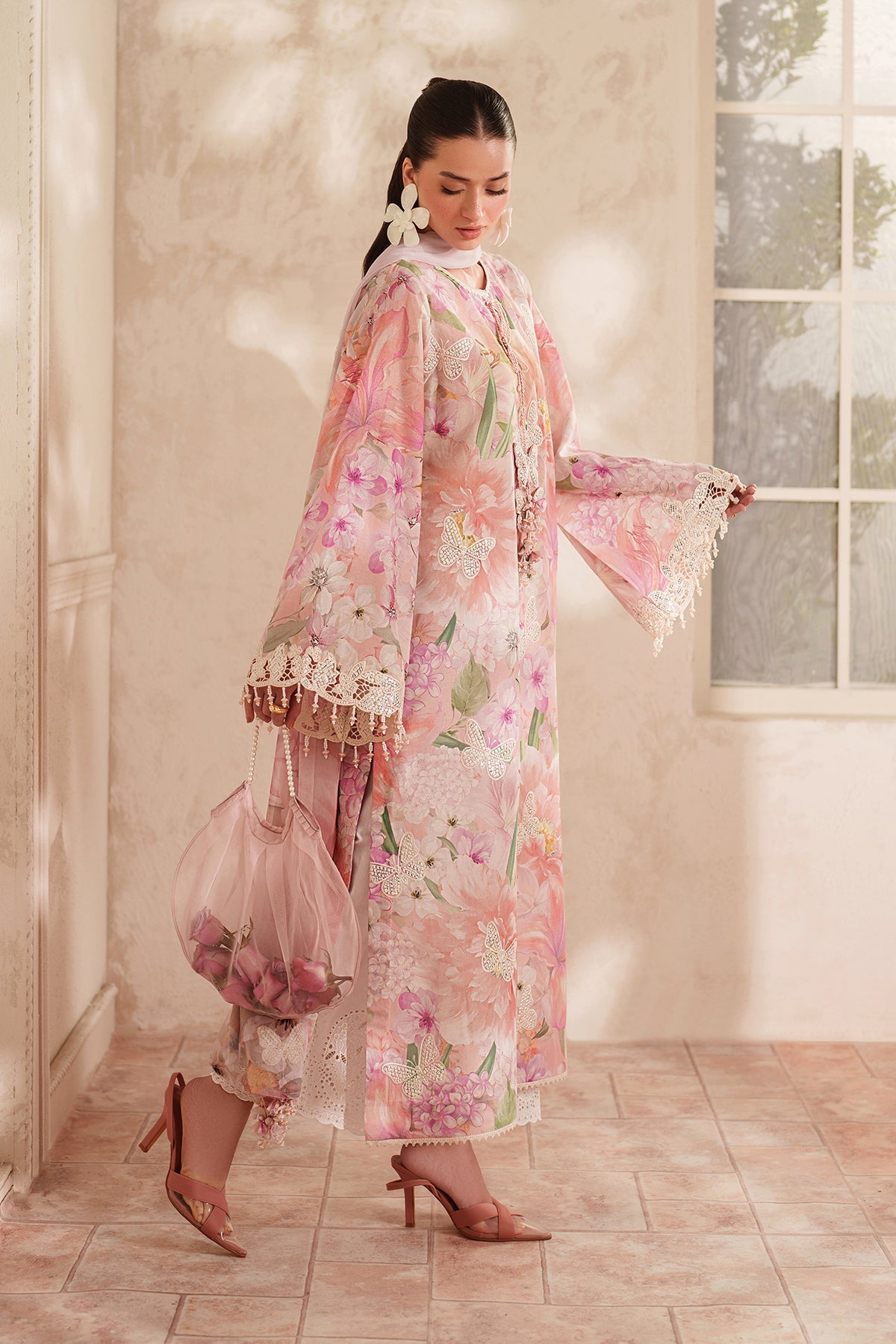 Baroque - Embroidered Lawn UF-4412
