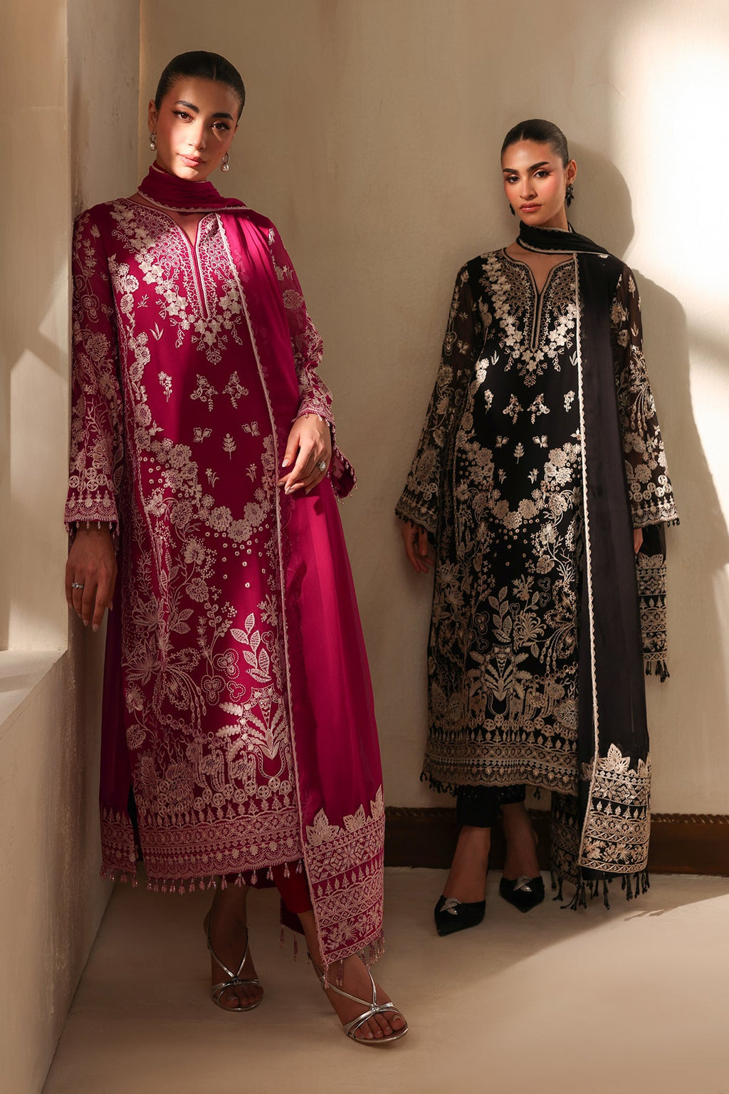 Baroque - Embroidered Chiffon SF-4491
