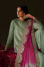 Iznik - Iv-73  Embroidered Velvet